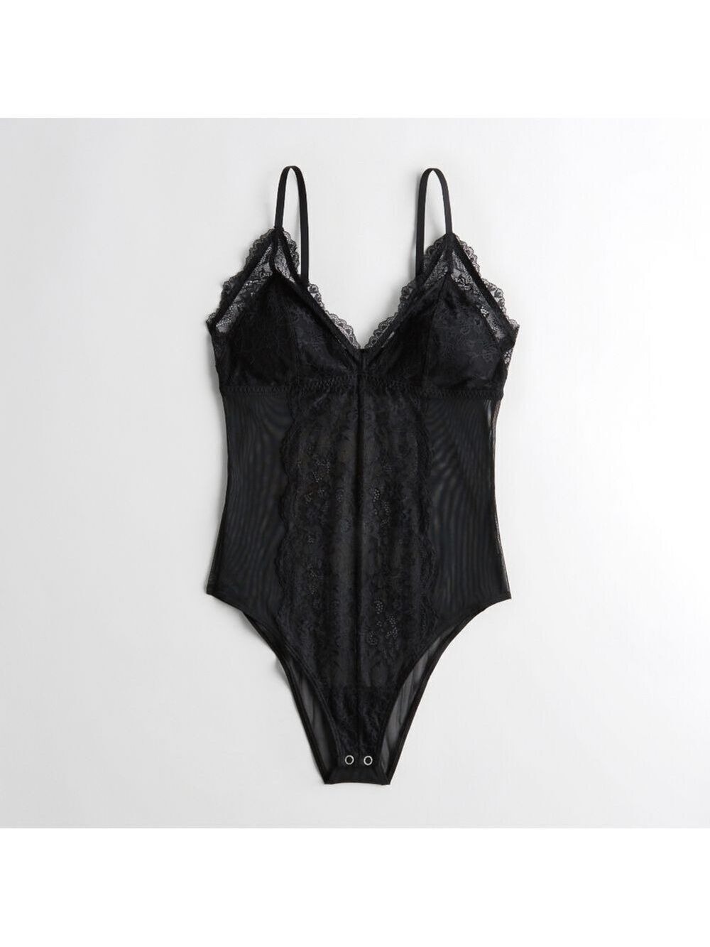 XS • Gilly Hicks • Lace Bodysuit in Black